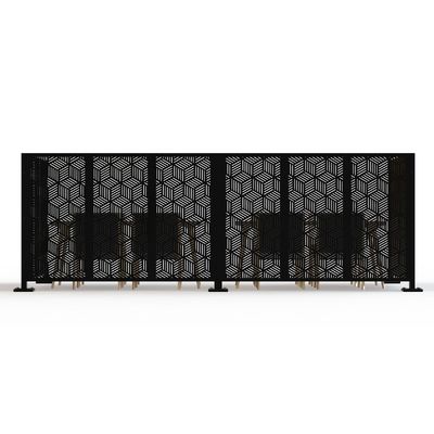 Aluminum Indoor Panel Screen Room Divider Artistic Or Decorative